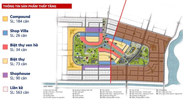 Thông tin sản phẩm thấp tầng dự án The Lumia Đà Nẵng