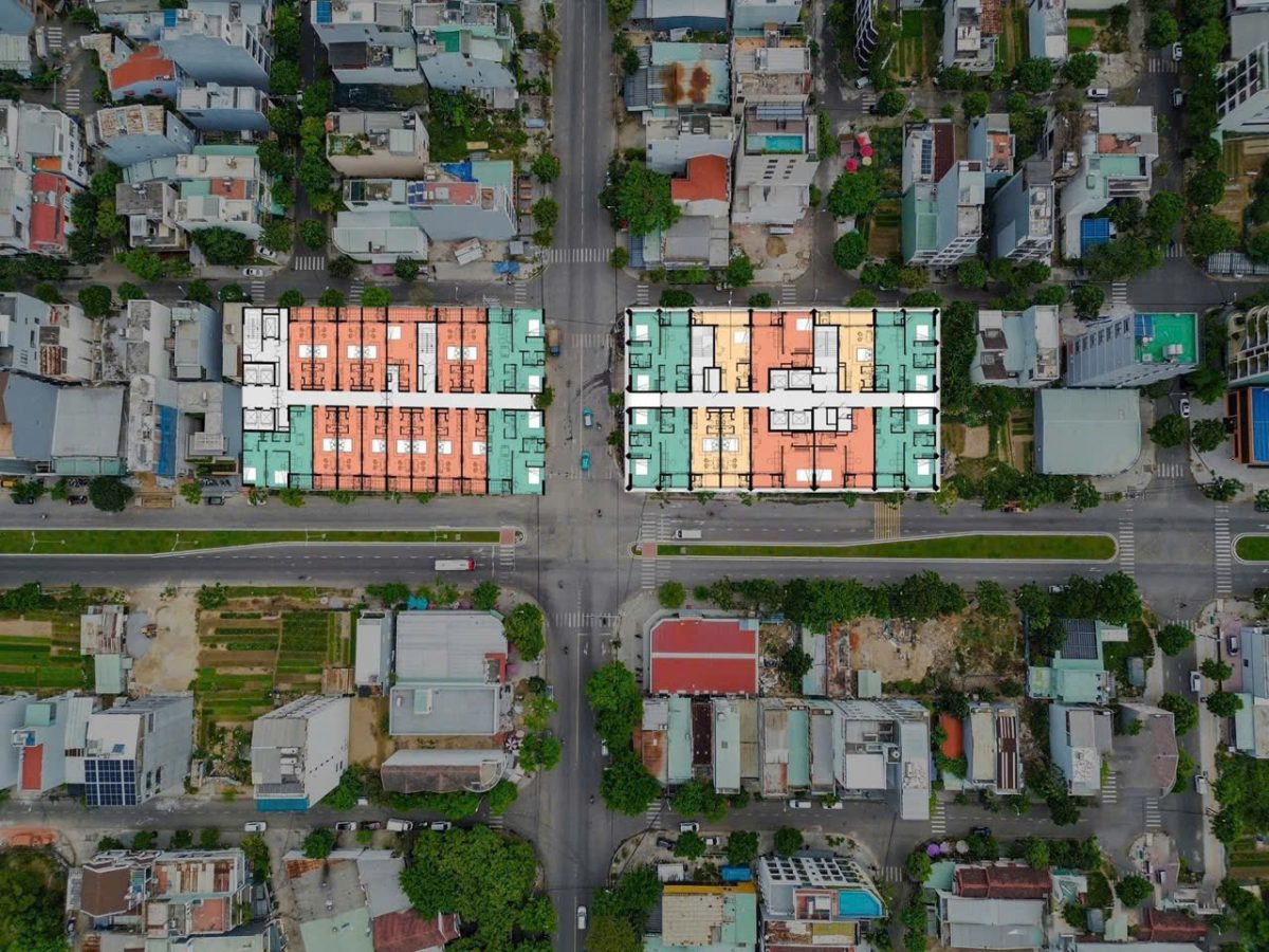 bản vẽ mặt bằng tòa A1/A2 căn hộ Sun Costa Residence Đà Nẵng