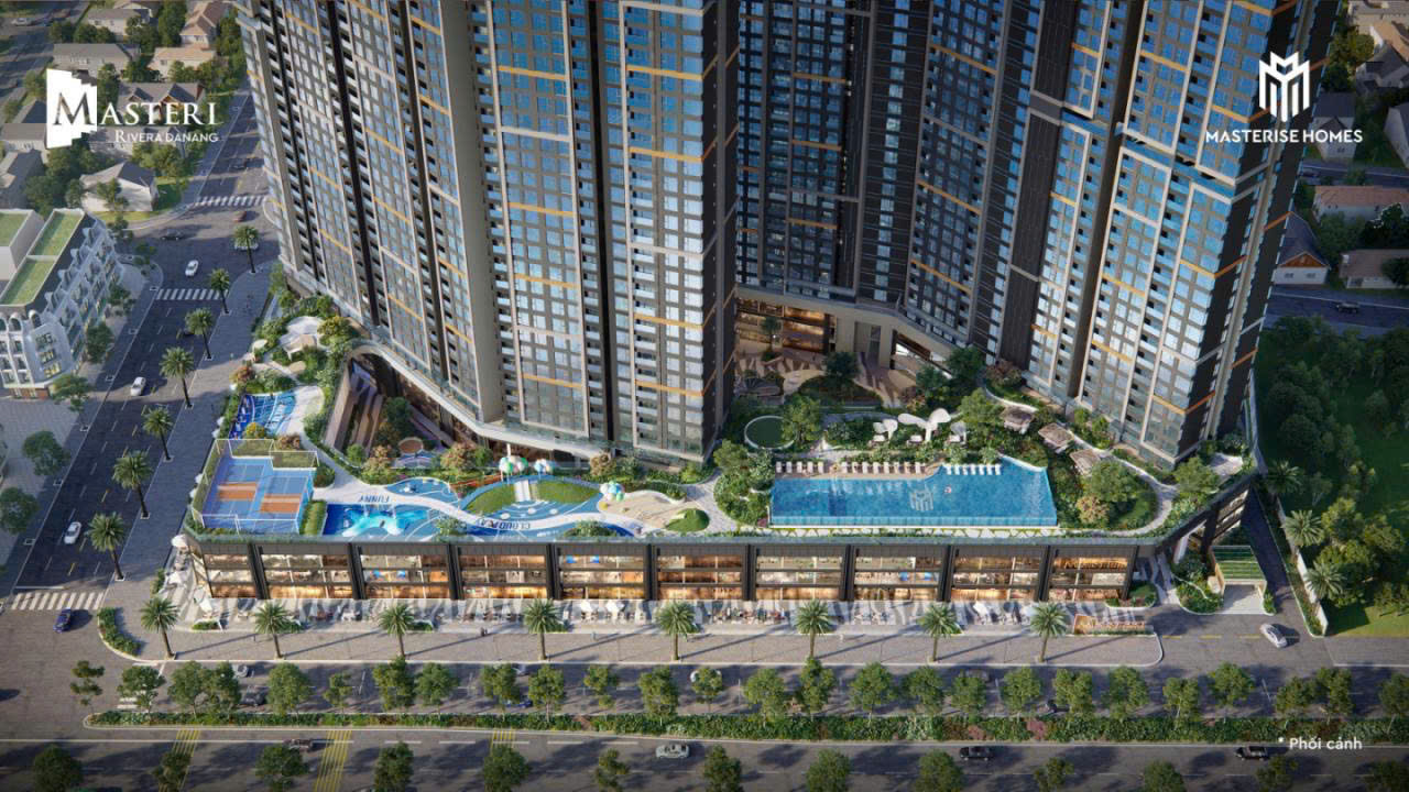 Dự án căn hộ Masteri Rivera Đà Nẵng tọa lạc tại vị trí trung tâm khu Down Town của Đà Nẵng trong tương lai