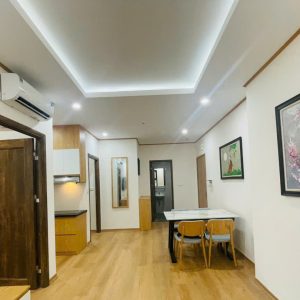 Phòng khách căn hộ 2 phòng ngủ Ori Garden Đà Nẵng đầy đủ nội thất