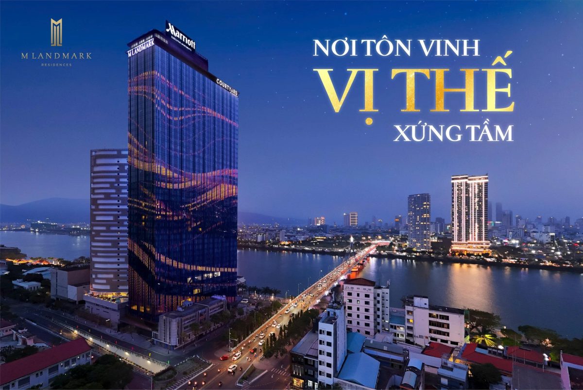 Vị trí dự án M Landmark Residences Đà Nẵng nằm ngay cầu Sông Hàn