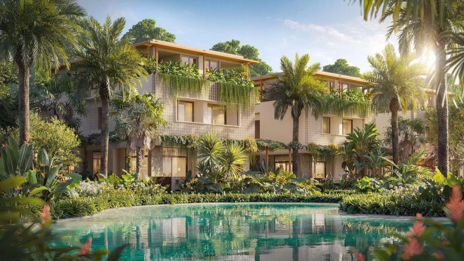 Biệt thự Vinpearl Làng Vân tại phân khu Monaco với tầm nhìn panorama triệu đô hướng ra vịnh biển