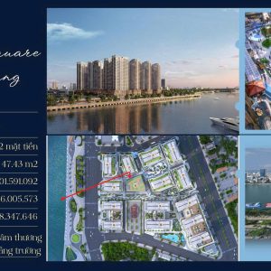 Căn góc 1PN C1-1806 tòa Times Palace Capital Square diện tích 47,43 m²