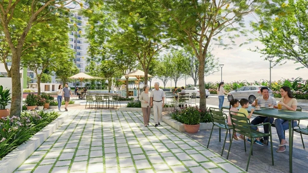 Công viên cây xanh tại Ecolife Signature Đà Nẵng