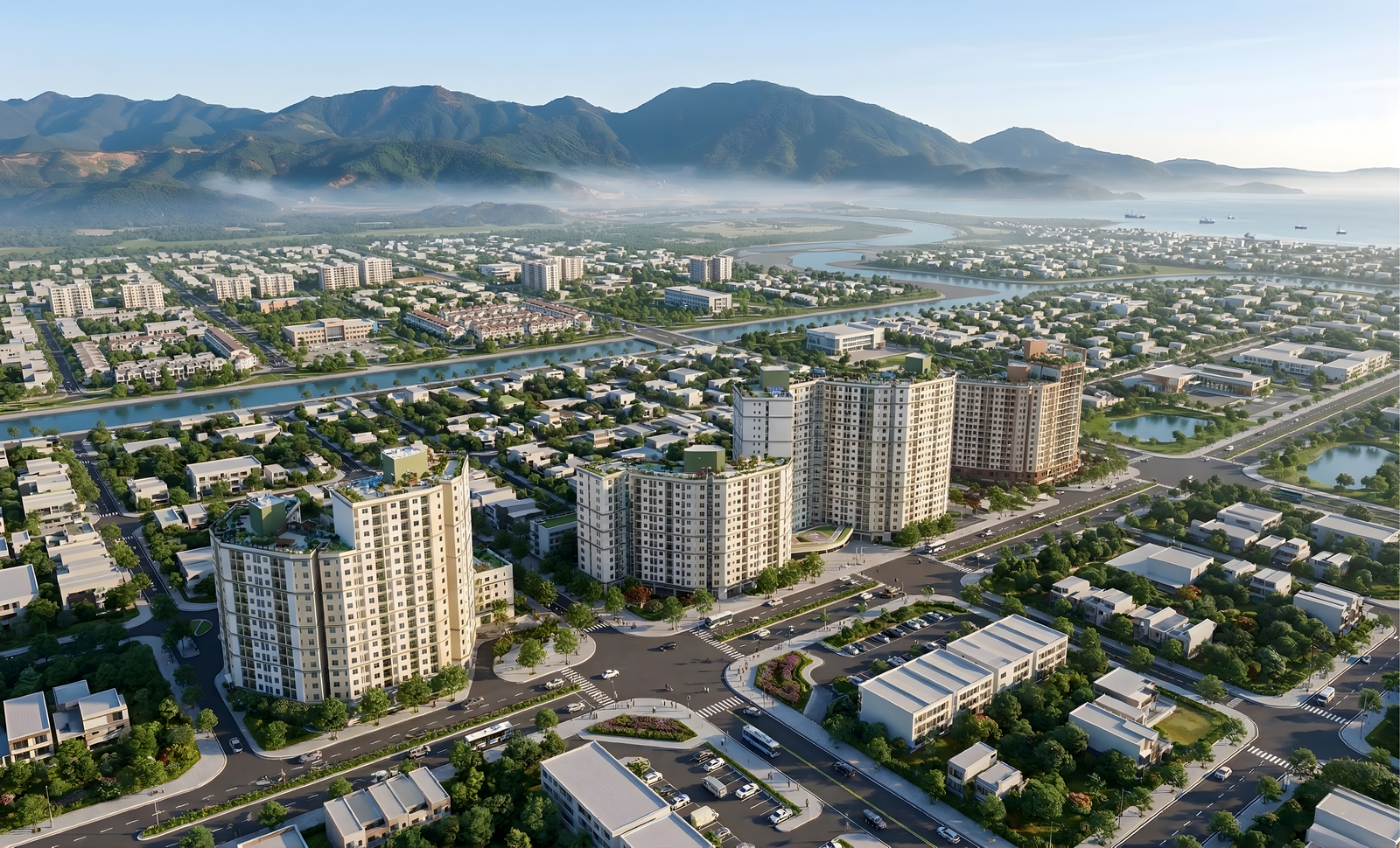 Toàn cảnh Ecolife Signature Đà Nẵng tại Ecohome Hòa Hiệp